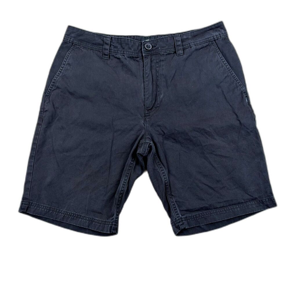 O'Neill Men's 34 Standard Fit Casual Relaxed Black Faded Bottoms Shorts